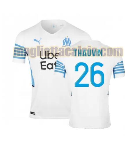 maglia thauvin 26 olympique marsiglia uomo prima 2021-2022