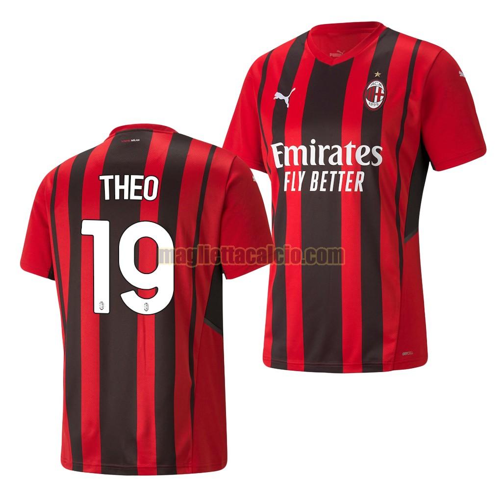 maglia theo hernandez 19 ac milan uomo prima 2021-2022