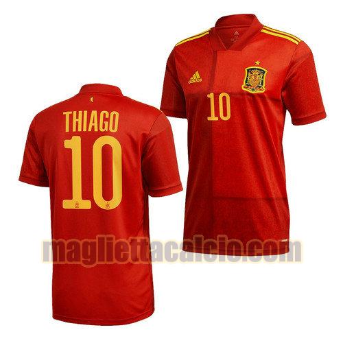 maglia thiago 10 spagna uomo prima 2022