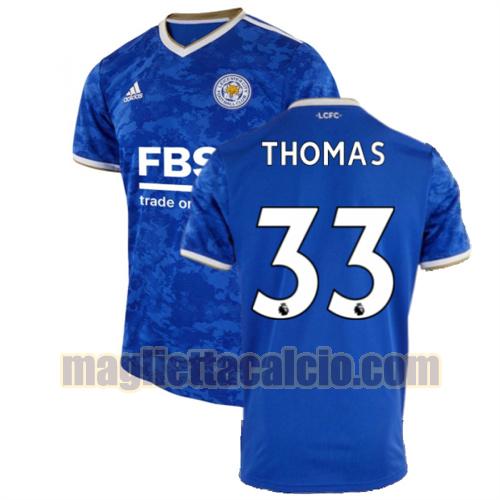 maglia thomas 33 leicester city uomo prima 2021-2022