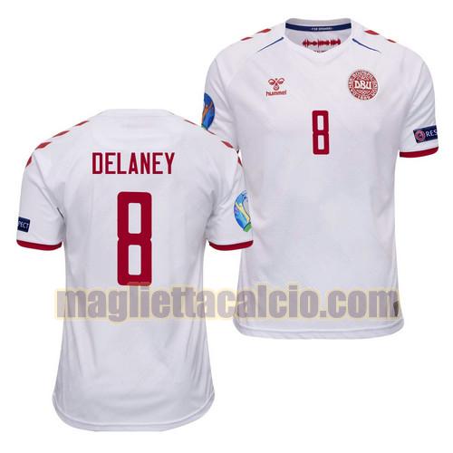 maglia thomas delaney 8 denmark uomo seconda 2021-2022