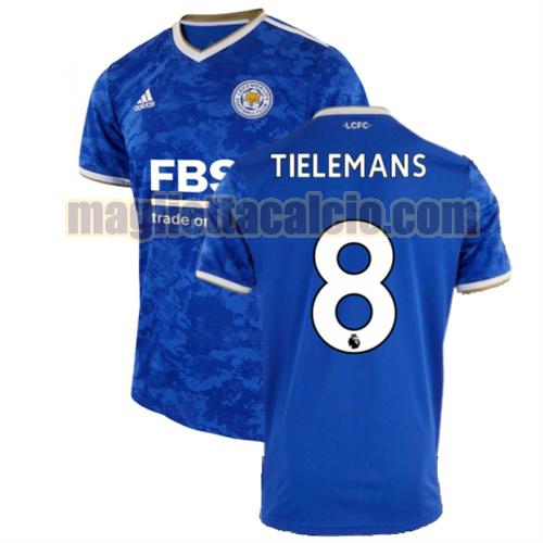 maglia tielemans 8 leicester city uomo prima 2021-2022