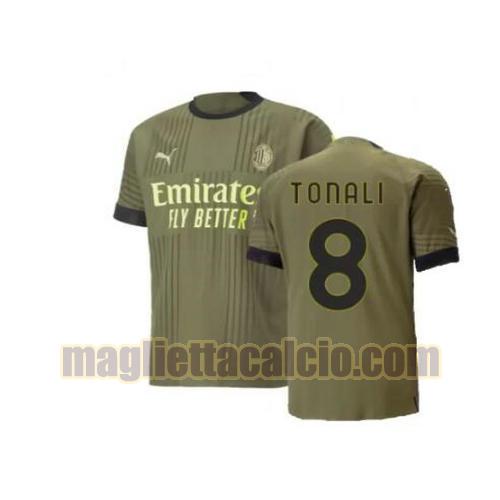 maglia tonali 8 ac milan uomo terza 2022-2023