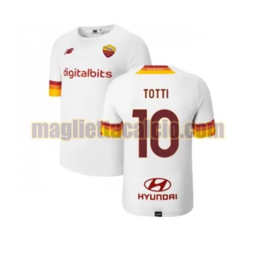 maglia totti 10 as roma uomo seconda 2021-2022