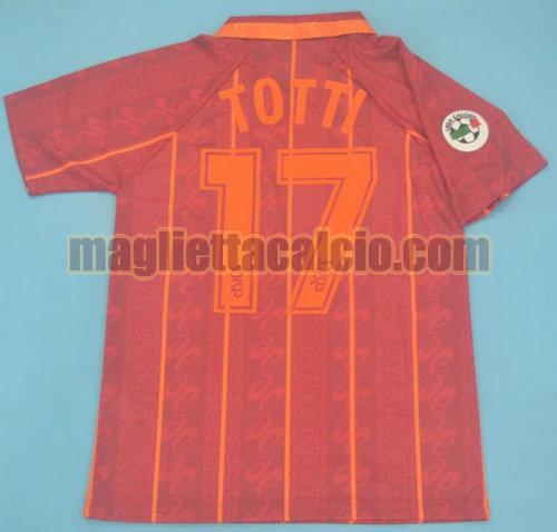 maglia totti 17 as roma uomo prima divisa 1996-1997