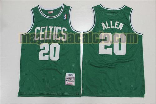 maglia uomo allen edizione retrò 2007-2008 boston celtics verde 20