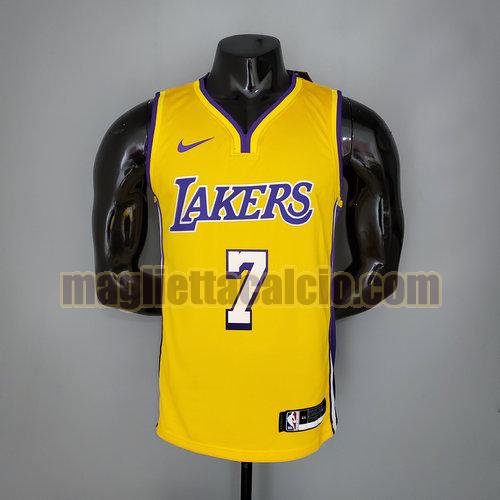 maglia uomo anthony los angeles lakers giallo 7