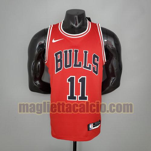 maglia uomo derozan chicago bulls rosso 11