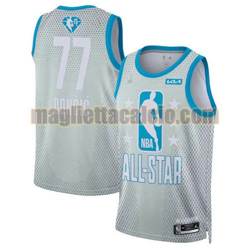 maglia uomo luka doncic 2022 all star grigio 77