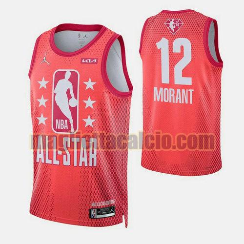 maglia uomo morant 2022 all star rosso 12