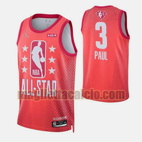 maglia uomo paul 2022 all star rosso 3