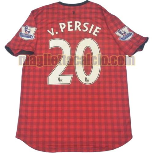 maglia v.persie 20 manchester united uomo prima divisa 2012-2013