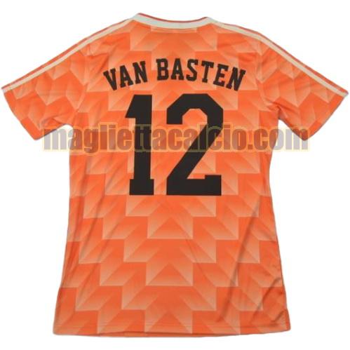 maglia van basten 12 olanda uomo prima divisa 1988