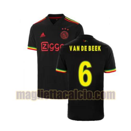 maglia van de beek 6 ajax uomo terza 2021-2022