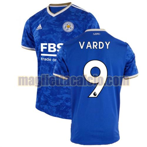 maglia vardy 9 leicester city uomo prima 2021-2022