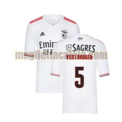 maglia vertonghen 5 sl benfica uomo seconda 2021-2022