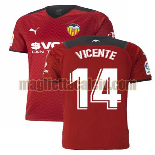 maglia vicente 14 valencia uomo seconda 2021-2022