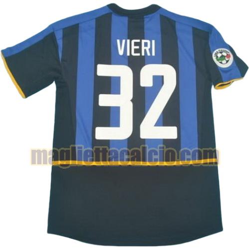 maglia vieri 32 inter milan uomo prima divisa 2002-2003