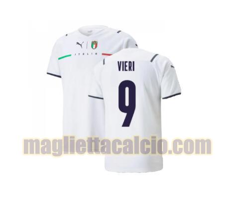 maglia vieri 9 italia uomo seconda 2021-2022