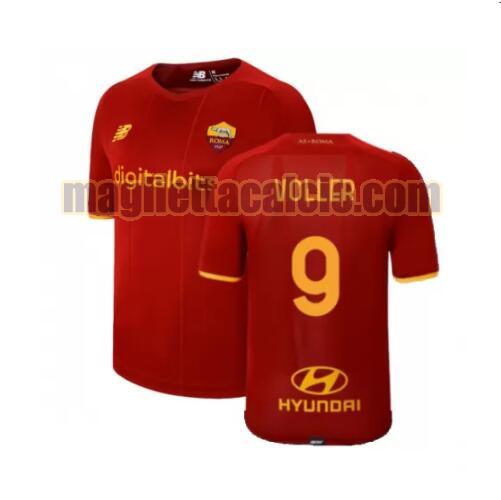 maglia voller 9 as roma uomo prima 2021-2022