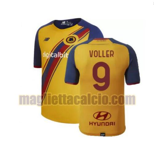 maglia voller 9 as roma uomo terza 2021-2022