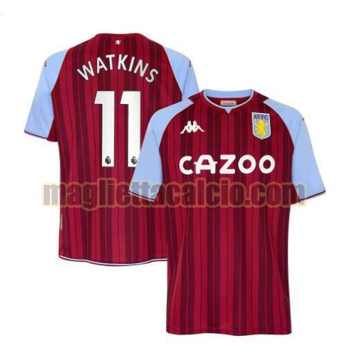 maglia watkins 11 aston villa uomo prima 2021-2022