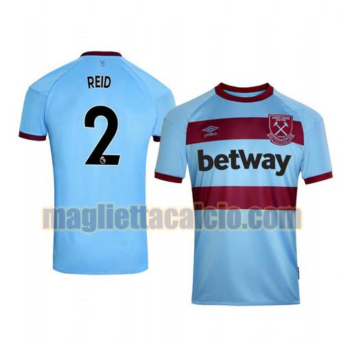 maglia winston reid 2 west ham uomo seconda 2020-2021