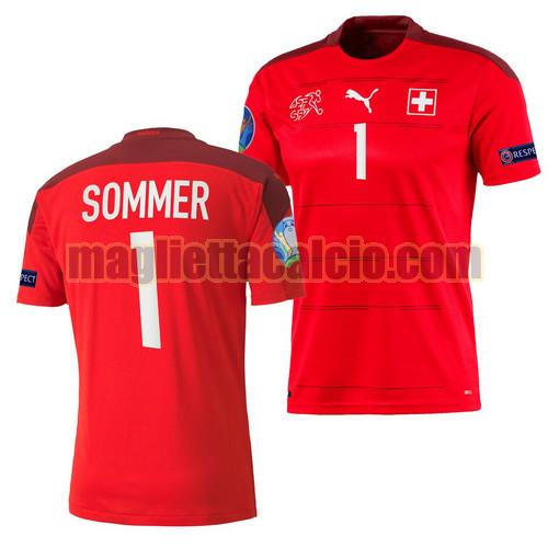 maglia yann sommer 1 svizzera uomo prima 2021-2022