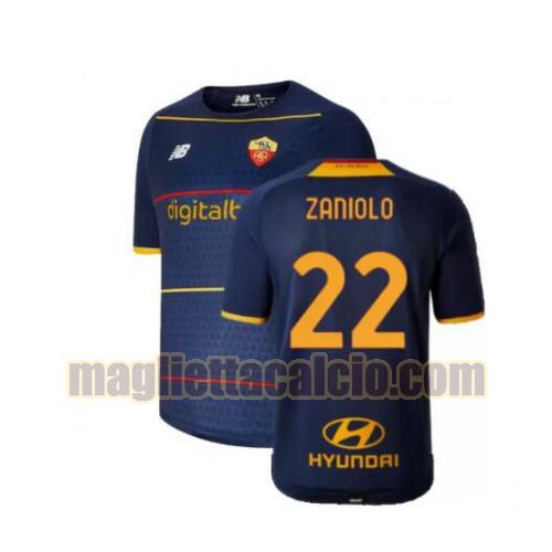 maglia zaniolo 22 as roma uomo 4th 2021-2022