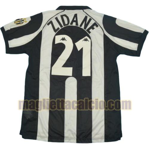 maglia zidane 21 juventus uomo prima divisa 1997-1998