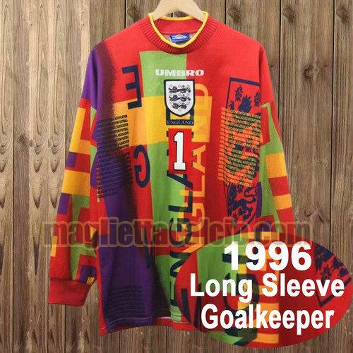 manica lunga maglia portiere inghilterra uomo 1996