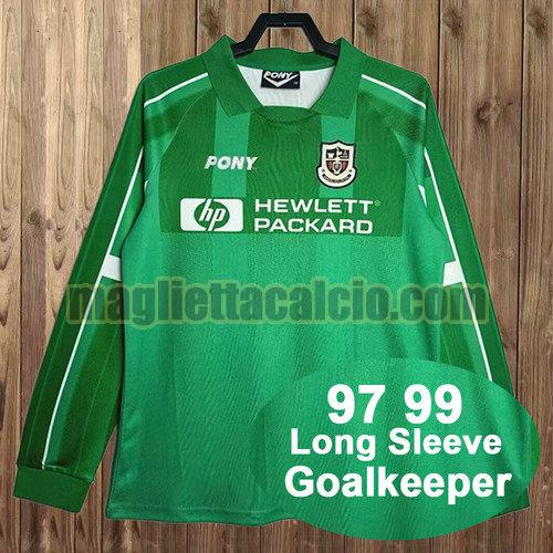 manica lunga maglia portiere tottenham hotspur uomo 1997 1999