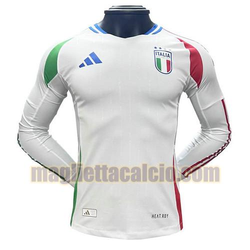 manica lunga maglia seconda italia uomo 2023-2024