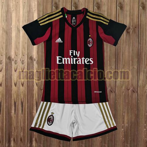 nero maglia ac milan uomo prima 2013-2014