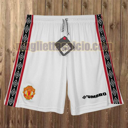 pantaloncini manchester united uomo prima 1998-1999