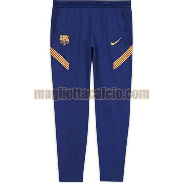 pantalón barcellona uomo blu 2020-2021