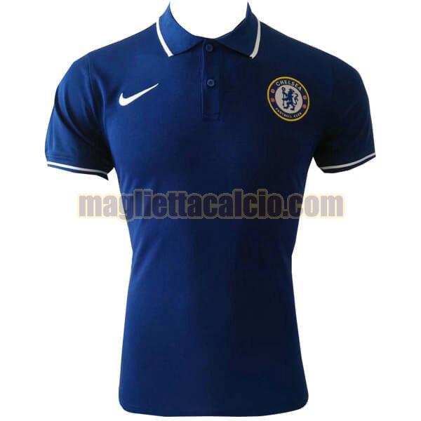 polo chelsea uomo blu 2019-2020