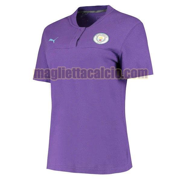 polo manchester city uomo purpura 2019-2020