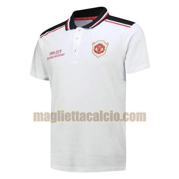 polo manchester united uomo bianco 20th