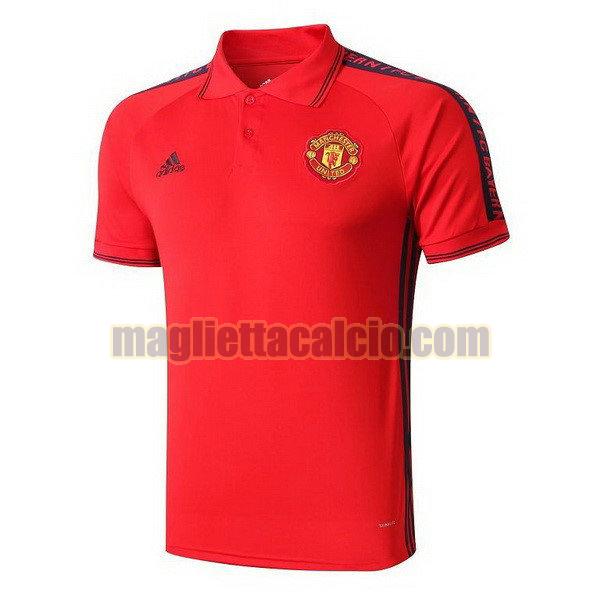 polo manchester united uomo giallo 2019-2020