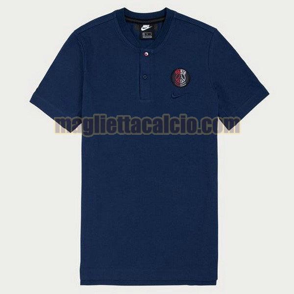 polo paris saint germain uomo blu marina 19-20