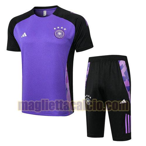 training maglie calcio completo germania uomo viola 2024-2025