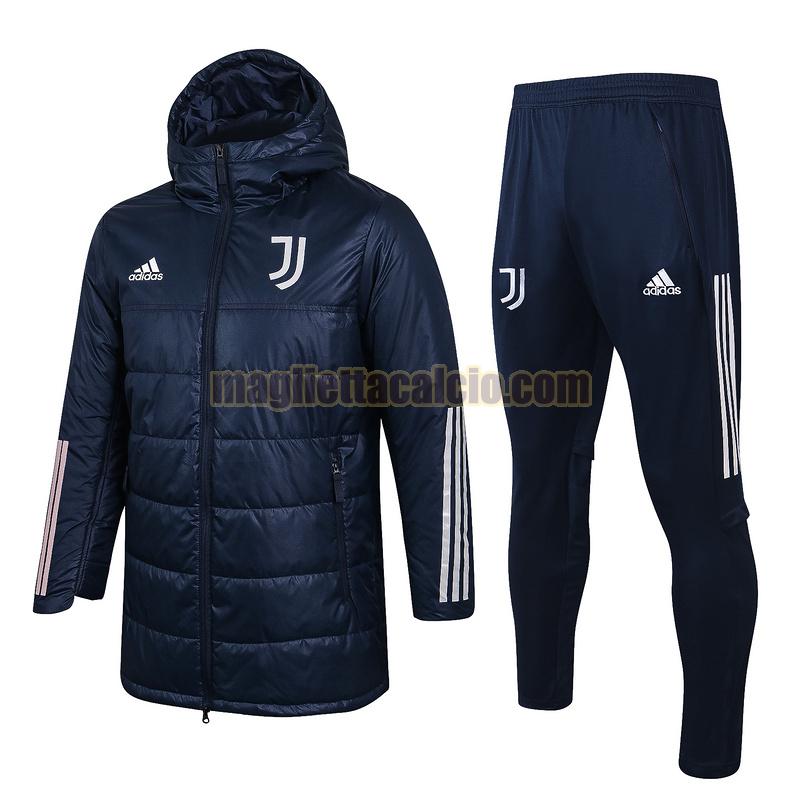 tuta sportiva piumino juventus uomo blu reale 2020-2021